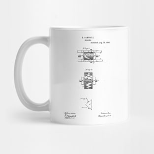 Gearing Vintage Patent Hand Drawing Mug